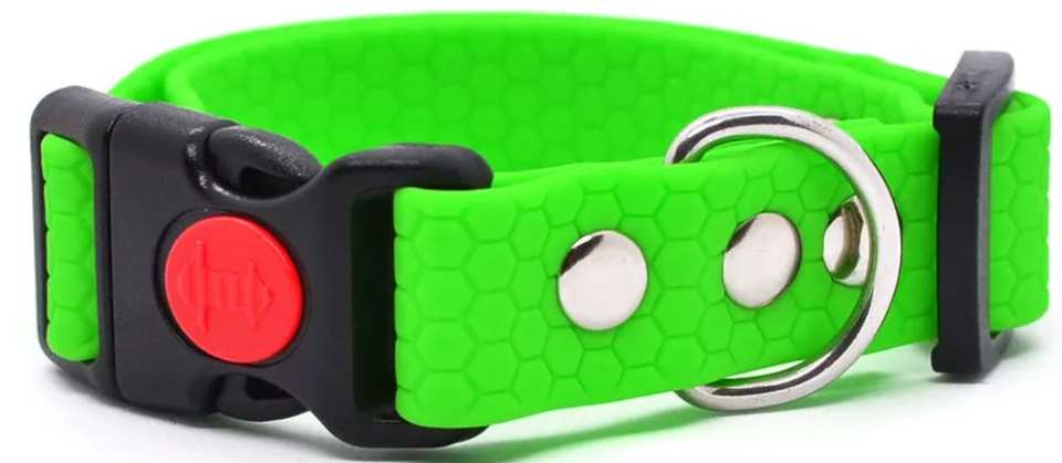 Ошейник из биотана PerseiLine, влагостойкий, БИОТАН L многоразм С ФИКСАТОРОМ 25&quot; 33-55 см