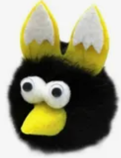 sh-07542 GoSi Игрушка для кошек "Ушастик Викентия" Натуральная норка