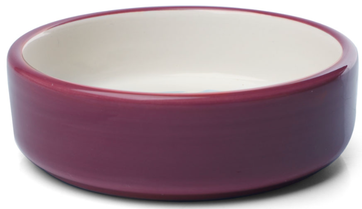 Triol СОЮЗМУЛЬТФИЛЬМ Миска для мелких животных керамическая "Попугай на чиле", 100 г